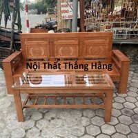 Bộ bàn ghế uống nước gỗ xoan đào