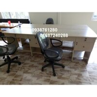 bộ bàn ghế văn phòng ( bàn 1m + ghế xoay ) giao hàng toàn tp hcm