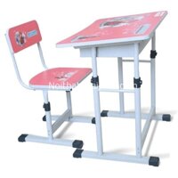 BỘ BÀN HỌC CHO BÉ LỚP 1 GIÁ RẺ THÔNG MINH CHỐNG GÙ BHS-13-06