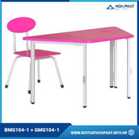Bộ bàn học mẫu giáo BMG104-1 + GMG104-1