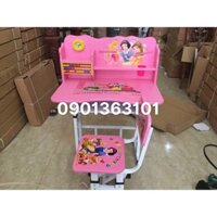 Bộ bàn học mẫu giáo lắp ráp tăng giảm giá rẻ miễn ship