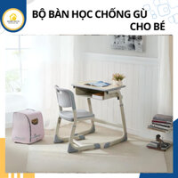 Bộ Bàn Học Sinh, Bàn Học Thông Minh Cho Bé Chống Gù Chống Cận Kèm Ghế Siêu Bền Xinh Xắn