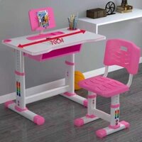 Bộ bàn Học sinh gấp gọn thông minh có giá để sách, iPad tiện dụng. Bàn chống gù chống cận cho bé