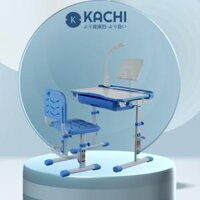 Bộ bàn học thông minh chống gù lưng Kachi MK-102  - Màu xanh