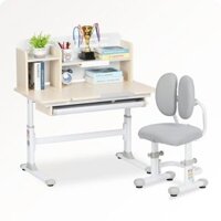 Bộ bàn học thông minh gỗ tự nhiên iSmart P100