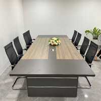 Bộ bàn họp 8 ghế thanh lý – Sang trọng, tiết kiệm chi phí