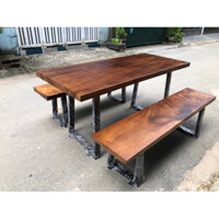 Bộ bàn K3 gồm 1 bàn 2 ghế gỗ me tây( có tách lẻ)