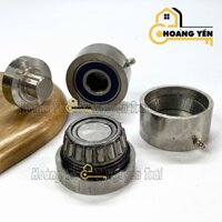 Bộ bản lề cối bi đũa, Bản lề cối cổng trụ xoay inox 304 gồm 1 cối trên + 1 cối dưới - Chịu lực cửa