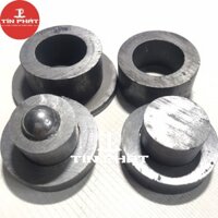 Bộ bản lề cối xoay 360º - Sắt  - Dùng cho của 2 cánh, Gồm 4 cái : 2 trên. 2 dưới có bi