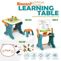 Bộ bàn lego đa năng kết hợp bàn vẽ từ tính cho bé