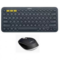 Bộ bàn phím bluetooth Logitech K380 và chuột bluetooth Logitech M337 (Đen)