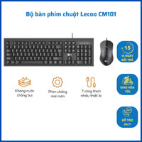 Bộ bàn phím chột máy tính văn phòng Lecoo CM101 - Hàng chính hãng