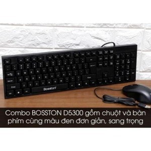 Bộ Bàn phím + Chuột Bosston D6800