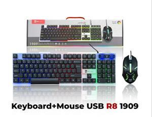 Bộ Bàn Phím + Chuột máy tính Có Dây R8 KM-1909