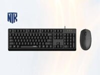 Bộ bàn phím chuột có dây Rapoo X125SE | USB | 1000 DPI | Black