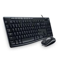 Bộ bàn phím chuột có dây Logitech Media Combo MK200