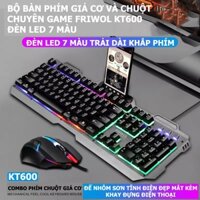 Bộ bàn phím & chuột có dây KT600 104 phím - VL