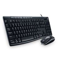 Bộ bàn phím chuột có dây Logitech Media Combo MK200