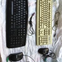 Bộ Bàn Phím + Chuột CỔNG PS2/USB Keyboard Mouse máy tính