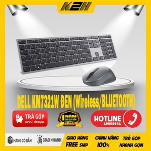 Bộ Bàn phím + Chuột Dell KM7321W