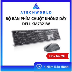 Bộ Bàn phím + Chuột Dell KM7321W