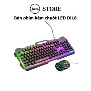 Bộ Bàn phím + Chuột Hoco Di16 chuyên nghiệp