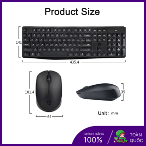 Bộ bàn phím + chuột HP CS10