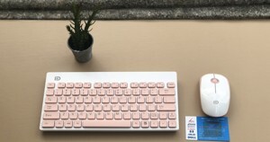 Bộ bàn phím + chuột không dây chống ồn Forter 1500