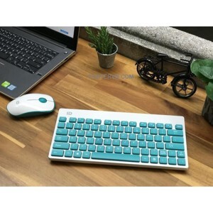 Bộ bàn phím + chuột không dây chống ồn Forter 1500