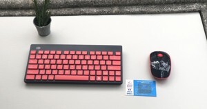 Bộ bàn phím + chuột không dây chống ồn Forter 1500