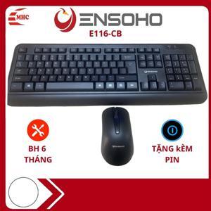 Bộ bàn phím chuột không dây Ensoho E-116CB