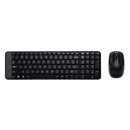 Bộ Bàn Phím Chuột Không Dây Logitech MK215