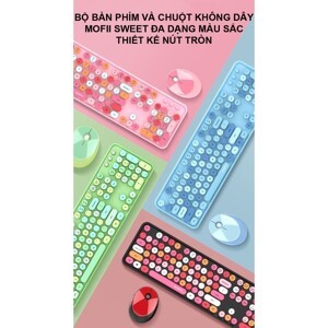 Bộ Bàn phím + Chuột không dây Mofii Sweet