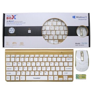 Bộ bàn phím + chuột không dây Telebox TS700