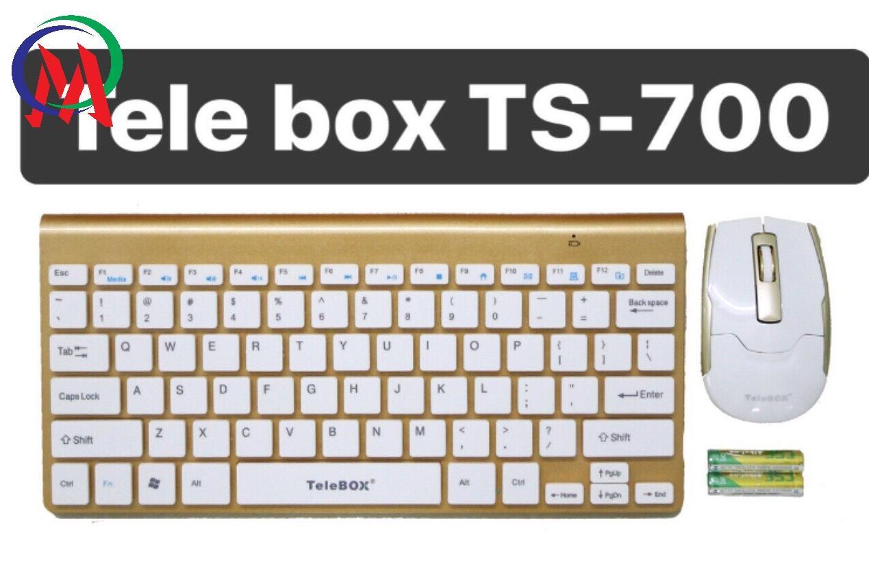 Bộ bàn phím + chuột không dây Telebox TS700