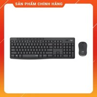 Bộ bàn phím chuột không dây Logitech MK295 Công nghệ Silent Touch giảm đến 90% tiếng ồn