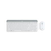 Bộ bàn phím chuột không dây Logitech MK470 USB-Wireless (Màu trắng)