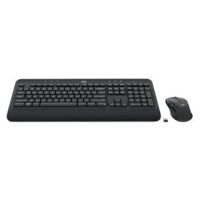 Bộ bàn phím chuột không dây Logitech MK545 - 2.4GHz, Màu đen, Full size, Nhiều phím chức năng; Có kê tay;Chuột 7 nút; Unifying; Pin AA