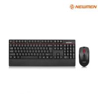 Bộ bàn phím chuột không dây Newmen K103 - 2.4GHz, Màu đen, Full size