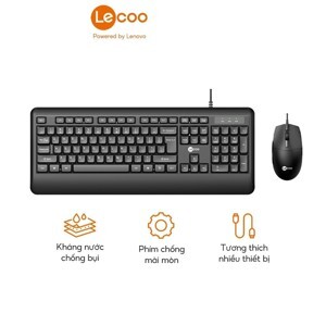 Bộ Bàn phím + Chuột Lecoo CM104