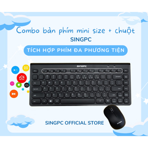 Bộ Bàn phím + Chuột SingPC WKB-L264CB