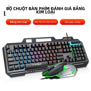 Bộ Bàn phím + Chuột T-WOLF TF600 LED
