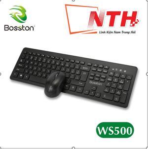 Bộ Bàn phím + Chuột wireless Bosston WS800