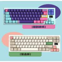 Bộ Bàn Phím Cơ VGN X68 - 3 mode - Led RGB - Keycap Theme Game Retro Cổ Điển Siêu Đẹp [ORDER]