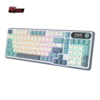 Bộ Bàn Phím RK Royal Kludge RK S98 98 Phím Bluetooth 2.4G Không Dây 3 Chế Độ Kèm Màn Hình TFT