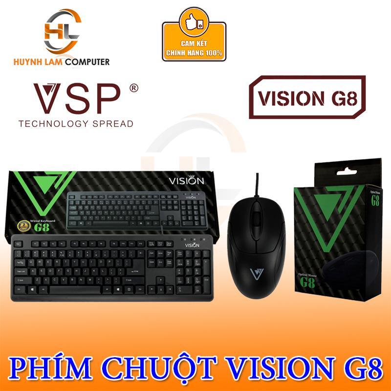 Bộ bàn phím và Chuột chuyên Game Vision G8