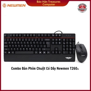 Bộ bàn phím và chuột có dây Newmen T260