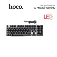 Bộ bàn phím và chuột có dây Hoco GM11 đèn Led 7 màu 104 phím cổng USB dài 1.5M