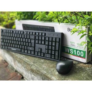 Bộ bàn phím và chuột không dây Bosston WS 100
