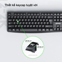 Bộ bàn phím và chuột không dây Acer LK41 Có thể điều chỉnh 3 mức DPI Thích hợp làm văn phòng công ty